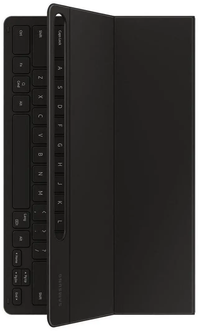 Alt view image 6 of 7 - Samsung Lightweight, S Pen Compartments Book Cover with Wireless Keyboard Sharing and Built-In Keyboard Slim for Galaxy Tab S9+ and Tab S9 FE+