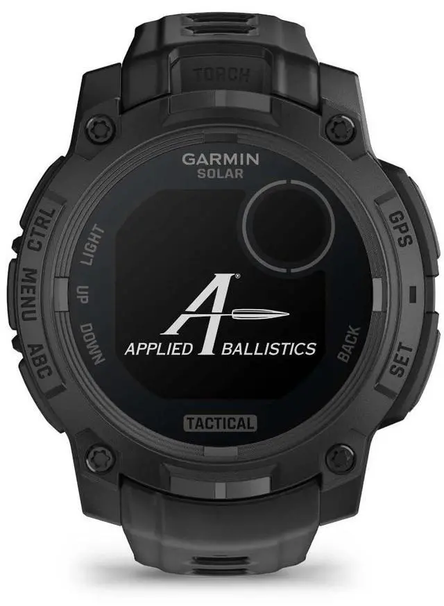Alt view image 11 of 11 - Garmin Instinct® 3 Tactical Edition, 45mm, Solar Charged Display, Rugged Outdoor GPS Smartwatch
