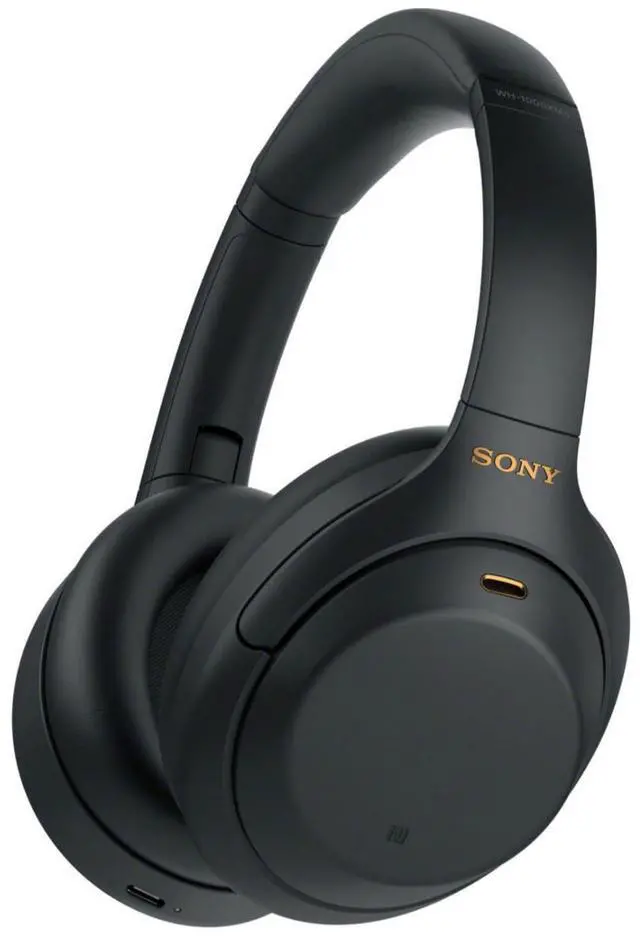 Alt view image 2 of 7 - Sony WH-1000XM4 Wireless Headphones (Black) Bundle with Oclip Clip-On Light (2 Items)