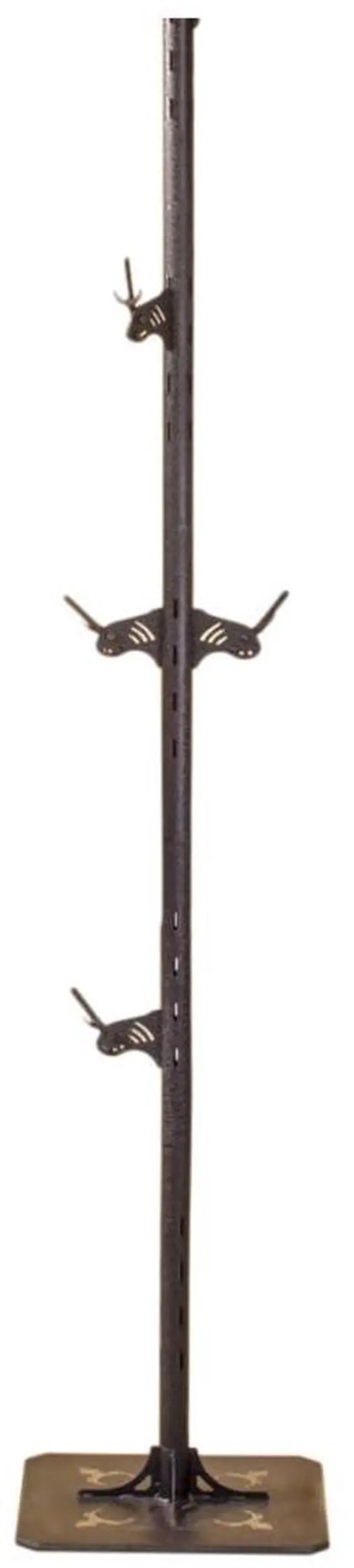 Alt view image 10 of 16 - Skull Hooker Skull Hooker Trophy Tree Floor Display 5 Brackets Black