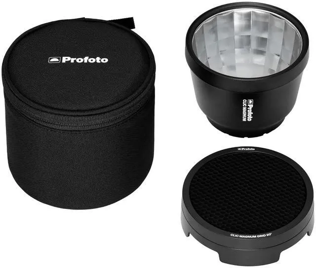 Alt view image 7 of 14 - Profoto Clic Magnum Reflector with a Protective Case (Compatible with Profoto A Series Flashes)
