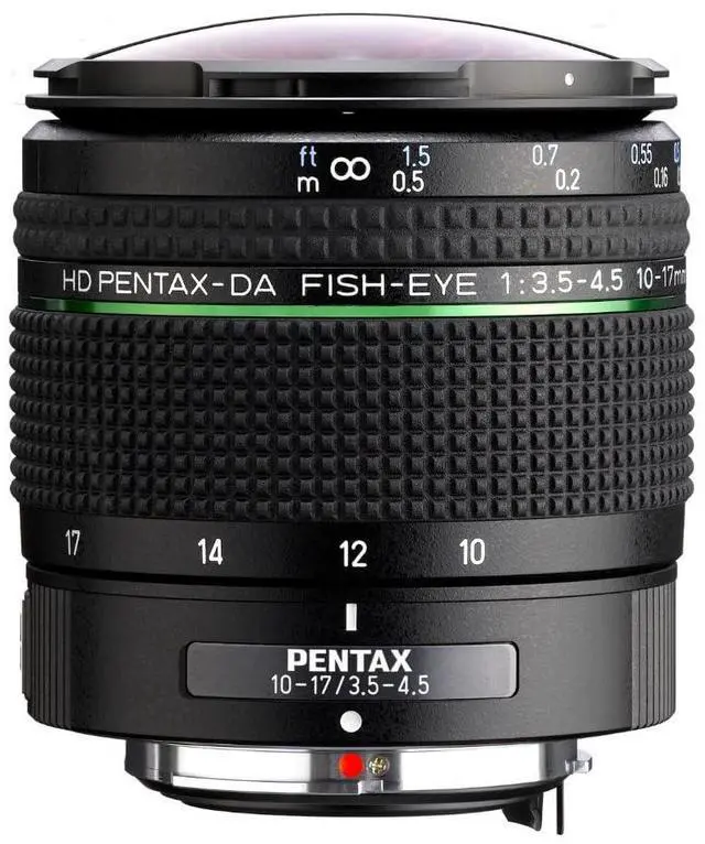 Alt view image 8 of 14 - hd pentax-da fish-eye 10-17mm f3.5-4.5 ed ultra wide angle zoom lens compact and lightweight diagonal fisheye lens for k-1 ii k