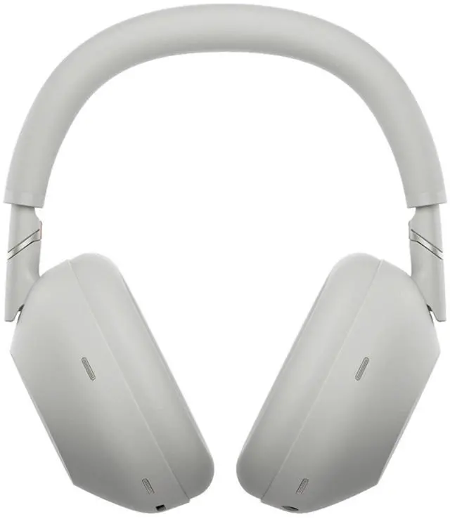 Alt view image 3 of 7 - Sony WH-1000XM6 Wireless Noise-Canceling Headphones with QN3 Processor (Silver) Bundle with Swissdigital Bluetooth Locator Chain compatible with FindMy and Android (2 Items)