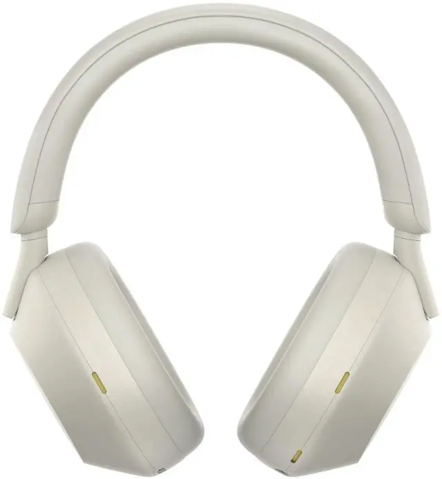 Alt view image 5 of 8 - Sony WH1000XM5 Wireless Noise Canceling Over the Ear Headphones - Silver