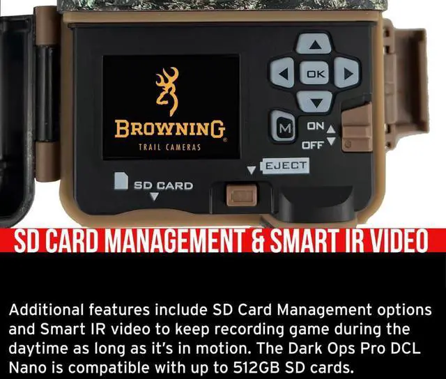 Alt view image 5 of 7 - Browning Trail Cameras Strike Force Pro DCL Nano 26MP Trail Camera with Dual Camera Lens Technology Bundle with 32GB Ultra SDHC UHS-I Memory Card and High Speed Card Reader (3 Items)