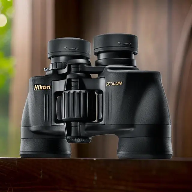 Alt view image 6 of 7 - Nikon Aculon 7x35 A211 Central Focus Binocular with Aspherical Multi-Coated Eco-Glass Lenses Bundle with Focus Camera Binocular Harness and Focus Lens Cleaning Pen (3 Items)