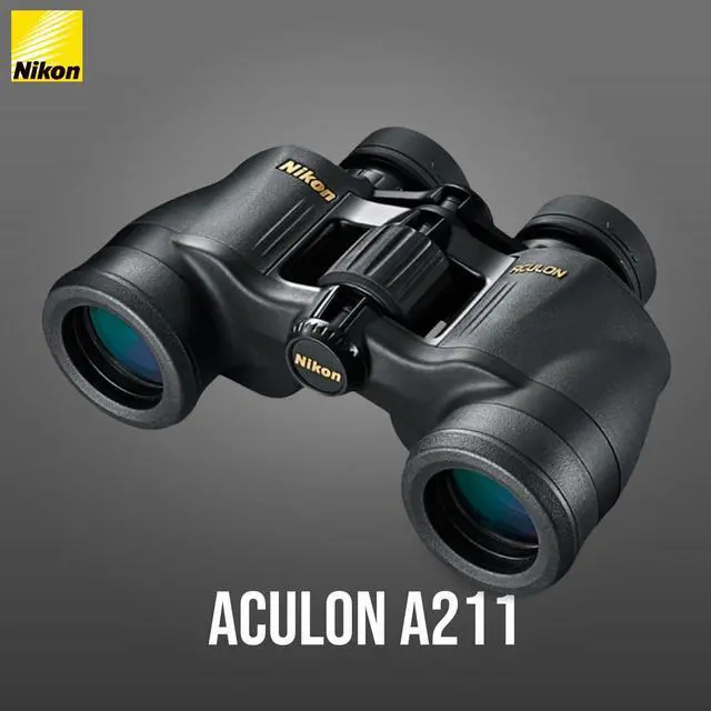 Alt view image 2 of 7 - Nikon Aculon 7x35 A211 Central Focus Binocular with Aspherical Multi-Coated Eco-Glass Lenses Bundle with Focus Camera Binocular Harness and Focus Lens Cleaning Pen (3 Items)