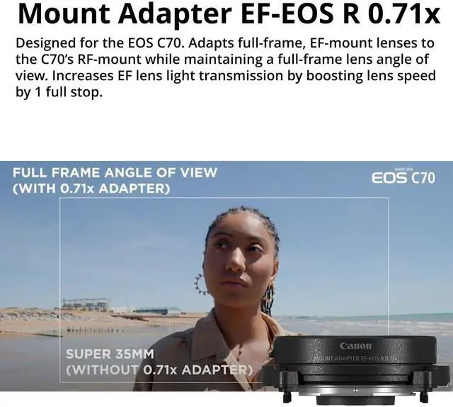 Alt view image 8 of 8 - Canon EOS C70 Cinema Camera (RF Lens Mount)
