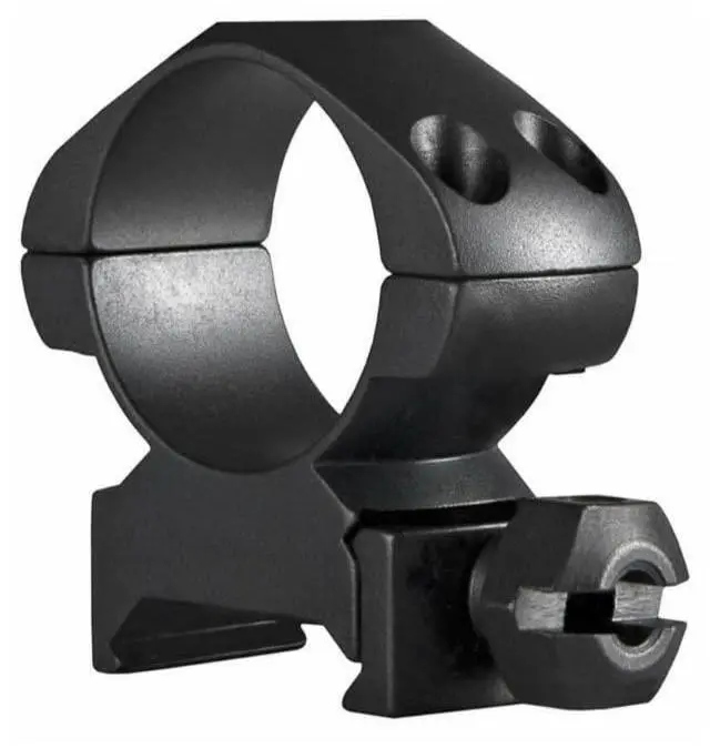 Alt view image 2 of 4 - Hawke Sport Optics Precision Steel Weaver Ring Mounts (1-Inch, Steel, Medium, 2-Pack, Matte Black)
