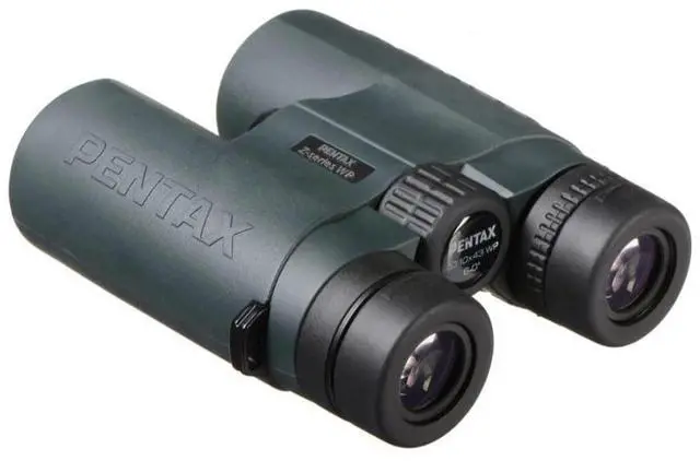 Alt view image 7 of 7 - Pentax Z-Series ZD 10x43mm Roof Prism WP Binoculars with Binocular Harness and Lens Cleaning Pen Bundle (3 Items)