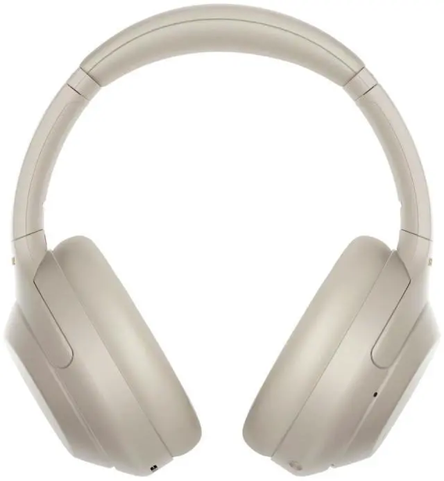 Alt view image 4 of 7 - Sony WH-1000XM4 Wireless Noise Canceling Over-Ear Headphones (Silver) with Wireless Audio Adapter (2 items)