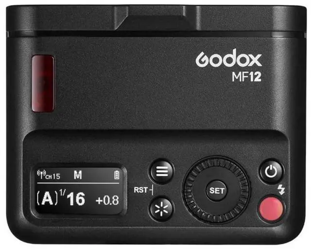 Alt view image 5 of 7 - Godox MF12 Macro Flash with Wireless Control, Universal Compatibility, and Rechargeable Battery for Macro Photographers