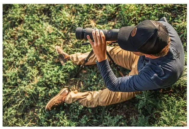 Alt view image 4 of 7 - Vortex Crossfire HD Straight Spotting Scope with 16-48x Magnification, 65mm Objective Lens Diameter, and Waterproof Design