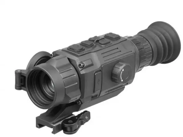Alt view image 2 of 7 - AGM Rattler-C V2 19-256 Thermal Imaging Clip-On with 20mK 256x192 (50 Hz) 19mm Lens OLED Display Video Recording (Black)
