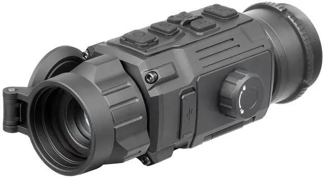 Alt view image 6 of 7 - AGM Rattler-C V2 19-256 Thermal Imaging Clip-On with 20mK 256x192 (50 Hz) 19mm Lens OLED Display Video Recording (Black)
