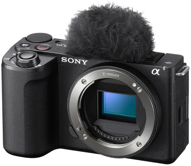 Alt view image 2 of 7 - Sony ZV-E10 II Mirrorless Camera (Black) with 35mm f/1.8 OSS Lens Bundle with Batteries, Memory Card, Software Suite, Cleaning Kit and Card Case (7 items)
