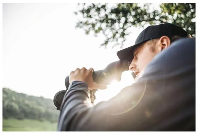 Alt view image 6 of 7 - Vortex Crossfire HD Straight Spotting Scope with 16-48x Magnification, 65mm Objective Lens Diameter, and Waterproof Design