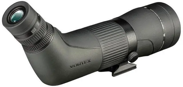 Alt view image 3 of 7 - Vortex Crossfire HD Angled Spotting Scope with 16-48x Magnification, 65mm Objective Lens Diameter, and Waterproof Design