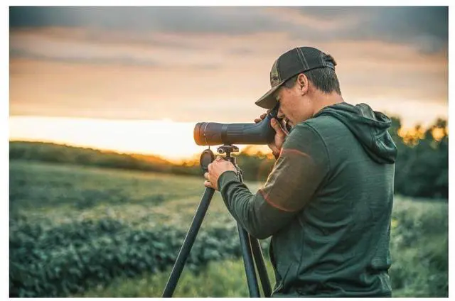 Alt view image 5 of 7 - Vortex Crossfire HD Angled Spotting Scope with 16-48x Magnification, 65mm Objective Lens Diameter, and Waterproof Design