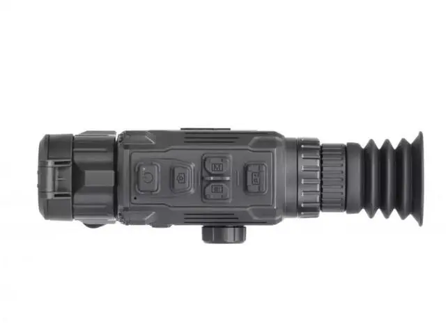 Alt view image 3 of 7 - AGM Rattler-C V2 19-256 Thermal Imaging Clip-On with 20mK 256x192 (50 Hz) 19mm Lens OLED Display Video Recording (Black)