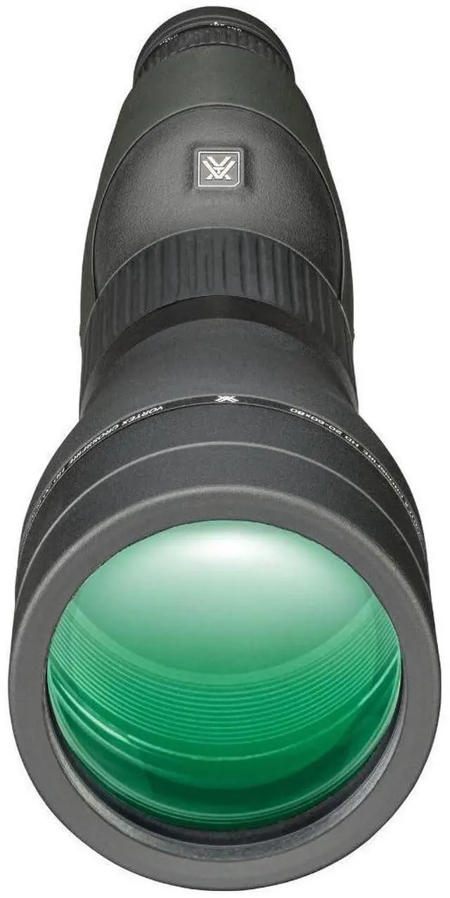 Alt view image 2 of 7 - Vortex Crossfire HD Straight Spotting Scope with 20-60x Magnification, 80mm Objective Lens Diameter, and Waterproof Design