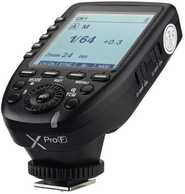 Alt view image 7 of 7 - Godox XProF TTL Wireless Flash Trigger for Fujifilm Cameras