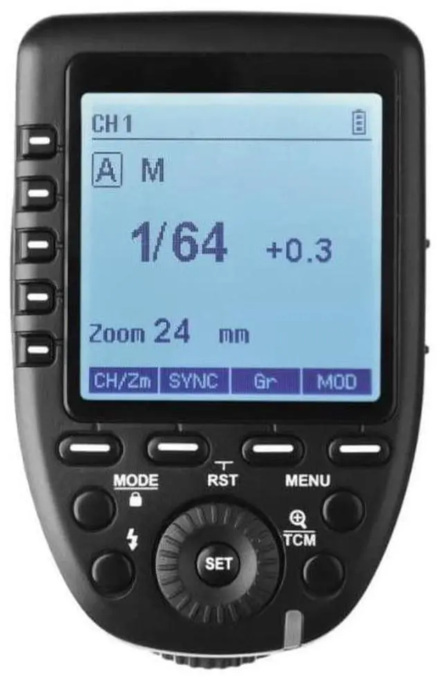 Alt view image 3 of 7 - Godox XProF TTL Wireless Flash Trigger for Fujifilm Cameras