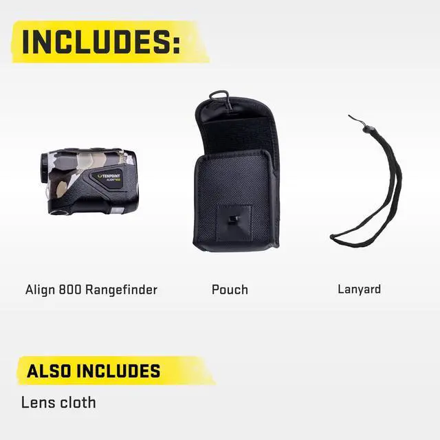 Alt view image 7 of 7 - TenPoint Align 800 Rangefinder with 6x Magnification and 1-Yard Accuracy (Vektra)