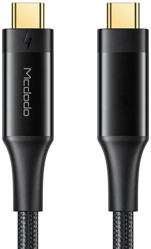 Main image of [Type-C to C] PD Type C Thunderbolt 3 Gen Charging Data 40 GB 2.6FT/0.8M Cable Nylon Braided Fast Charge 5K Display Compatible with Samsung Galaxy S20 S10 and More