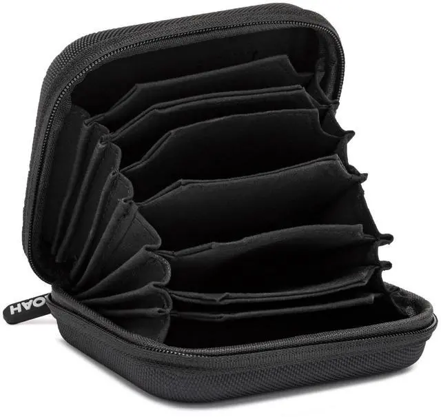 Main image of Koah Hard Shell Camera Filter Case - Lens Filter Case for 8 Filters - Protective Photography Filters Case Organizer with Inner Padded Design - Small Holder for Multiple 58mm 67mm 72mm 77mm 82mm 95mm