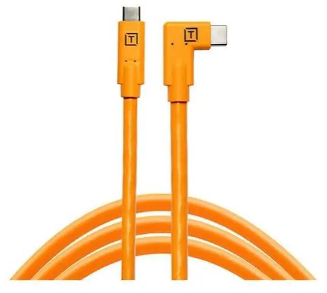 Alt view image 13 of 18 - tether tools 15 ft. tetherpro usb a male to minib 8pin cable orange