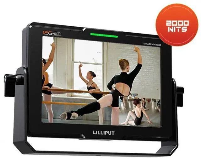 Alt view image 18 of 20 - LILLIPUT 7" Q7-12G 7inch 2000nits 12G-SDI Ultra Brightness On-Camera Monitor-12G-SDI x 2 HDMI 2.0 x 1 Tally Output 12G-SDI x 2 HDMI 2.0 x 1 HDR 3D-LUT Waveform level meter Vector scope