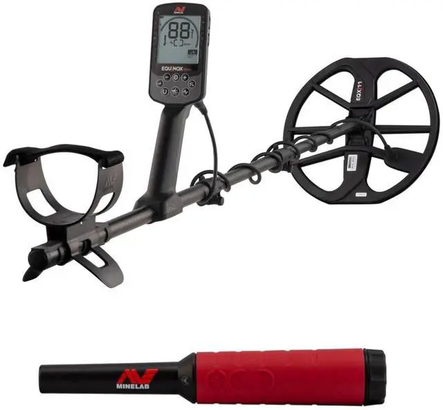 Main image of Minelab Equinox 900 Multi-Purpose Light, Compact and Waterproof Metal Detector Bundle with PRO-FIND 40 Waterproof Pinpointer (2 Items)