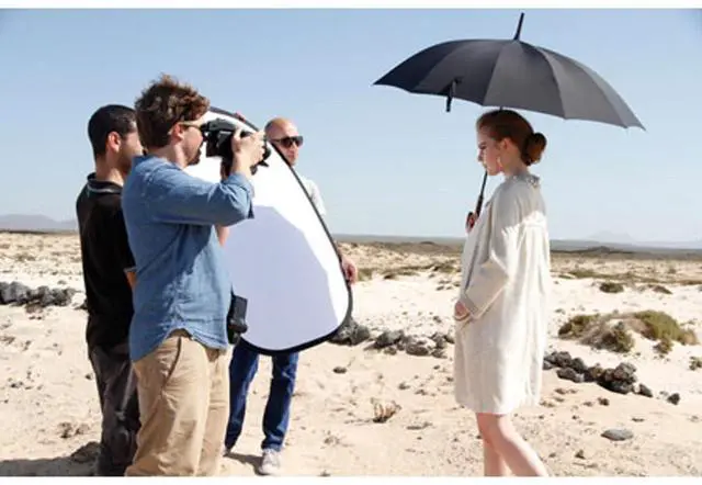Alt view image 9 of 10 - Profoto 31.49" / 80cm Medium Collapsible Reflector, White/Silver
