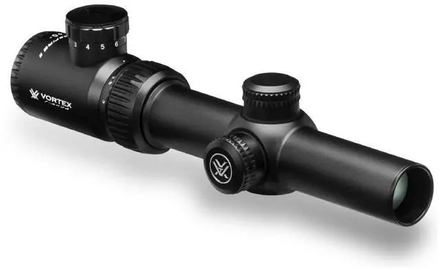 Alt view image 3 of 7 - Vortex Optics Crossfire II 1-4x24 Second Focal Plane Riflescope - V-Brite Illuminated Reticle (MOA) , black