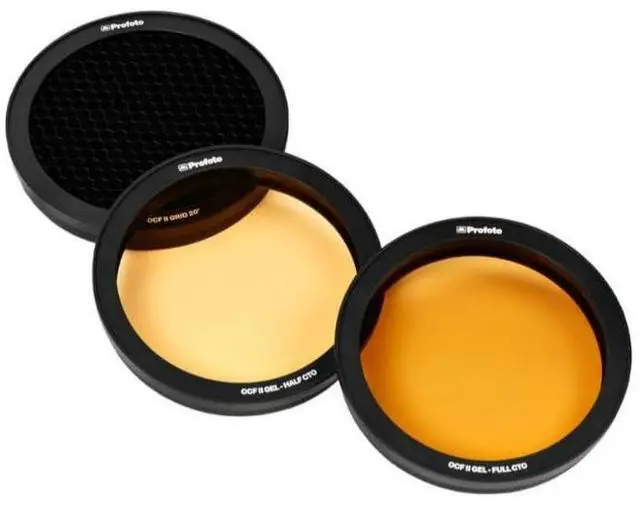 Alt view image 8 of 14 - Profoto Off-Camera Flash II Grid and Gel Kit