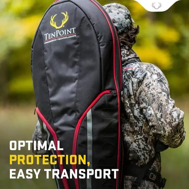 Alt view image 5 of 7 - TenPoint Blazer Soft Crossbow Case with Backpack Straps, Carries All 2019 TenPoint Bows