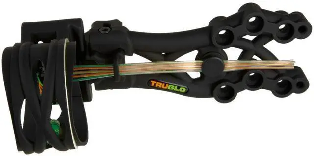 Alt view image 5 of 7 - TruGlo TG5805B Carbon Xtreme 5 Pin .019 Archery Sight