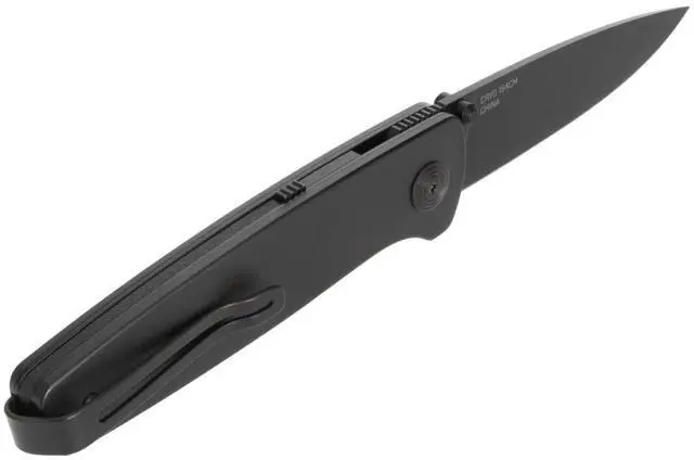 Alt view image 5 of 7 - SOG Twitch III Ambidextrous Folding Knife 6061 Aluminum Handles Cryo Steel Blade (Black)