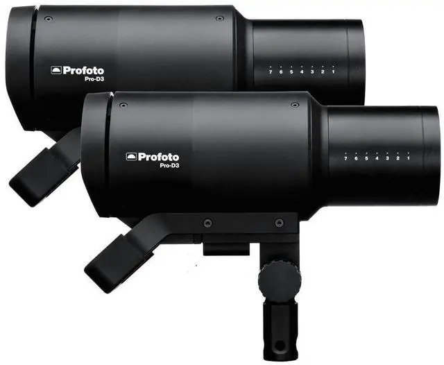 Alt view image 8 of 14 - Profoto Pro-D3 750Ws Monolight Duo Kit