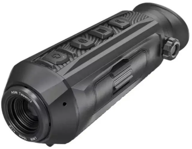 Main image of AGM TaipanV2 15-384 Thermal Monocular with F1.0 Aperture Optics, 50Hz Refresh Speed, and 16GB Memory (Black)