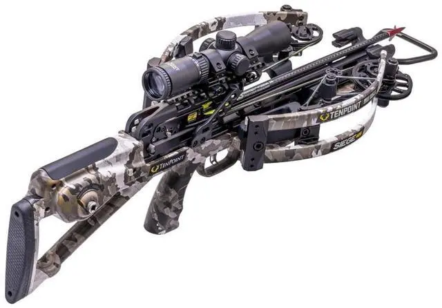 Main image of TenPoint Siege 425 Ultra-Compact Crossbow with Reverse-Draw Design, Scope Struts, 100-Yard RangeMaster, and S1 Trigger (Vektra)