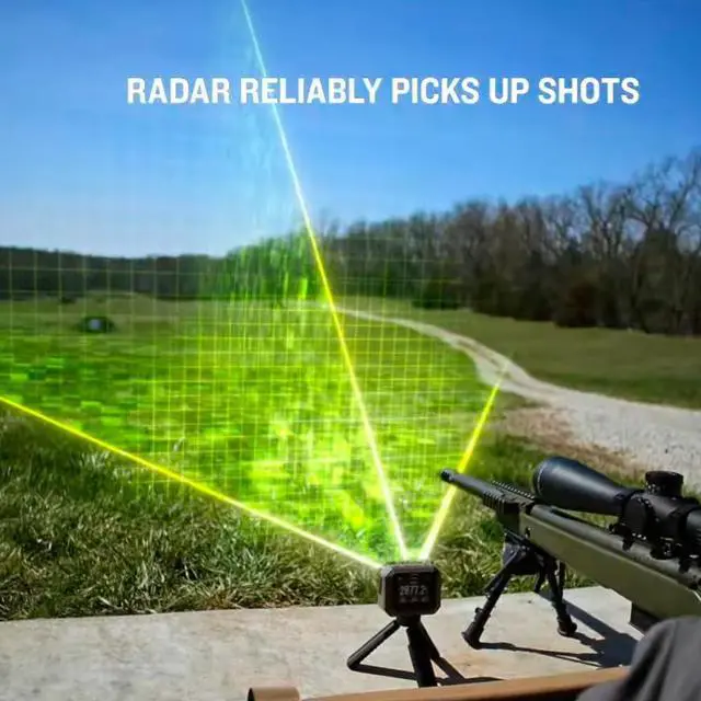 Alt view image 5 of 7 - Garmin Xero C1 Pro Chronograph Bundle with Impact-Proof Watertight and Dustproof Hard Carry Case (2 Items)