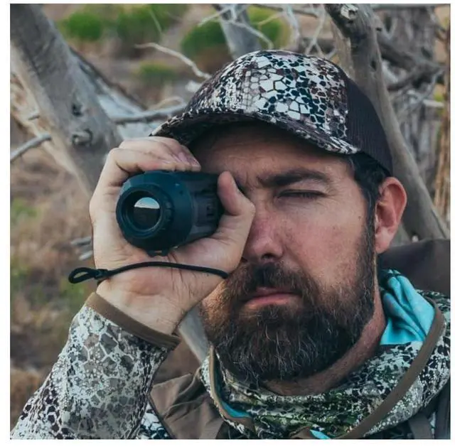 Alt view image 6 of 7 - AGM TaipanV2 25-384 Thermal Monocular with F1.0 Aperture Optics, 50Hz Refresh Speed, and 16GB Memory (Black)
