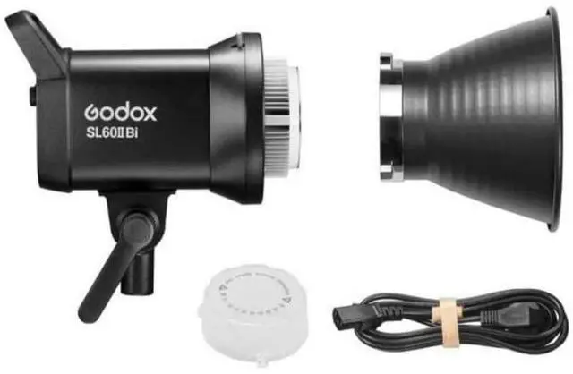 Alt view image 8 of 8 - Godox SL60IIBI 75W Bi-Color LED Video 2-Light Kit