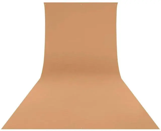 Alt view image 3 of 7 - Westcott Wrinkle-Resistant 9' x 20' Backdrop for Photography Shoots, Group Portraits, & Photo Booths - Portable and Travel Friendly (Brown Sugar, Buttermilk White, Pastel Blue) (3 Items)
