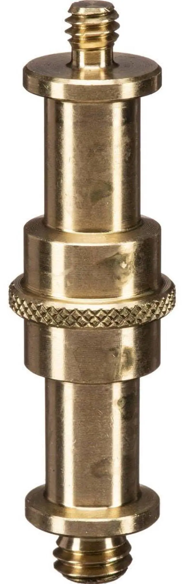 Alt view image 3 of 5 - manfrotto 013 double end stud 1/4-inch 20 and 3/8-inch adapter spigot - replaces 3094