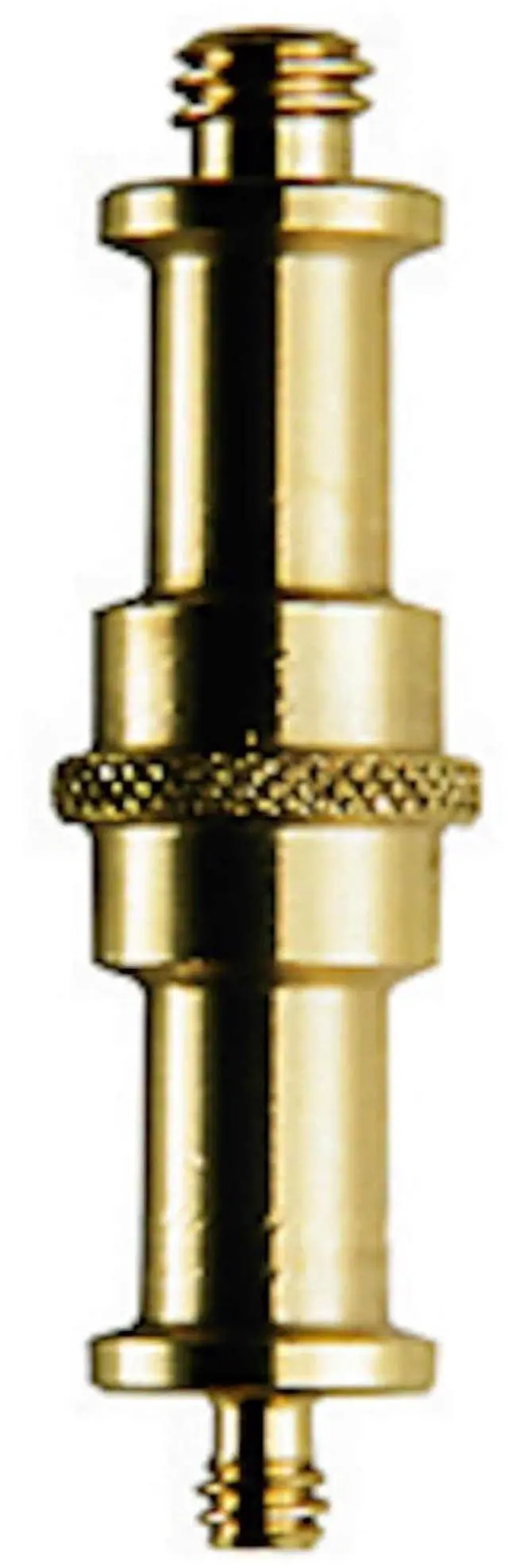 Alt view image 2 of 5 - manfrotto 013 double end stud 1/4-inch 20 and 3/8-inch adapter spigot - replaces 3094