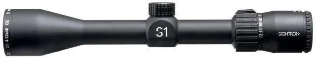 Alt view image 2 of 7 - Sightron S1 4-12x40 G2 Compact, Shockproof, Waterproof, Fogproof, Aluminum Made, Sharp, and Clear View Riflescope with Duplex Reticle (Black)