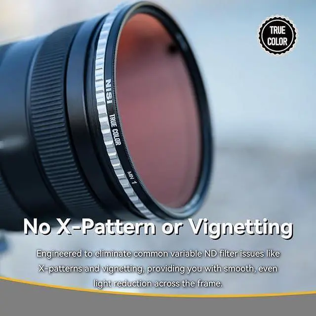 Alt view image 13 of 14 - Nisi 55Mm True Color Nd-Vario 1-5 Stops (0.3-1.5)  Variable Nd Nd2-Nd32  Nano-Coating With Optical Glass